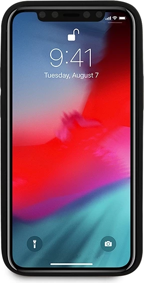 Ovitek za telefon Off Track Quilted Ferrari za iPhone 12 mini 5,4", usnje, črn