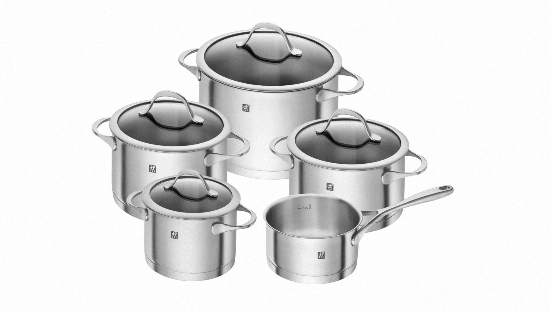 Komplet 5 posod za kuhanje Zwilling Essence 66220-002-0