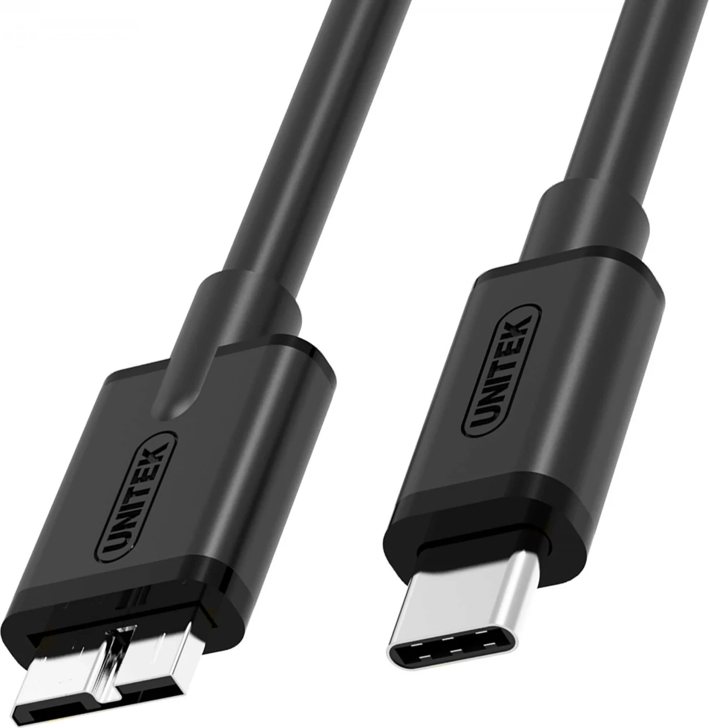 Kabel USB-C 1 m, črn Unitek