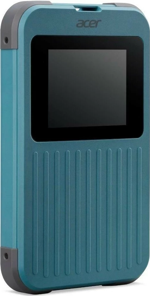 Prenosni Wi‑Fi dostopnik Acer Connect M4 5G, Wi‑Fi 6, zaslon na dotik, baterija 8000 mAh
