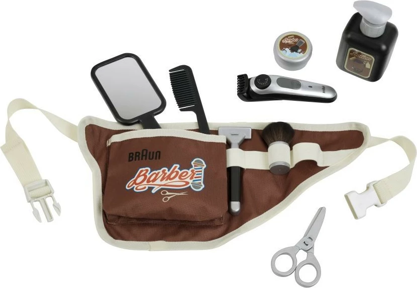 Igralni set brivca Klein Braun 5838, za otroke, rjava/bež