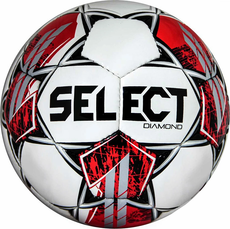 Nogometna žoga za otroke Select, belo-rdeča