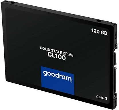 Notranji SSD 120 GB GOODRAM CL100, 2,5", SATA III, črn