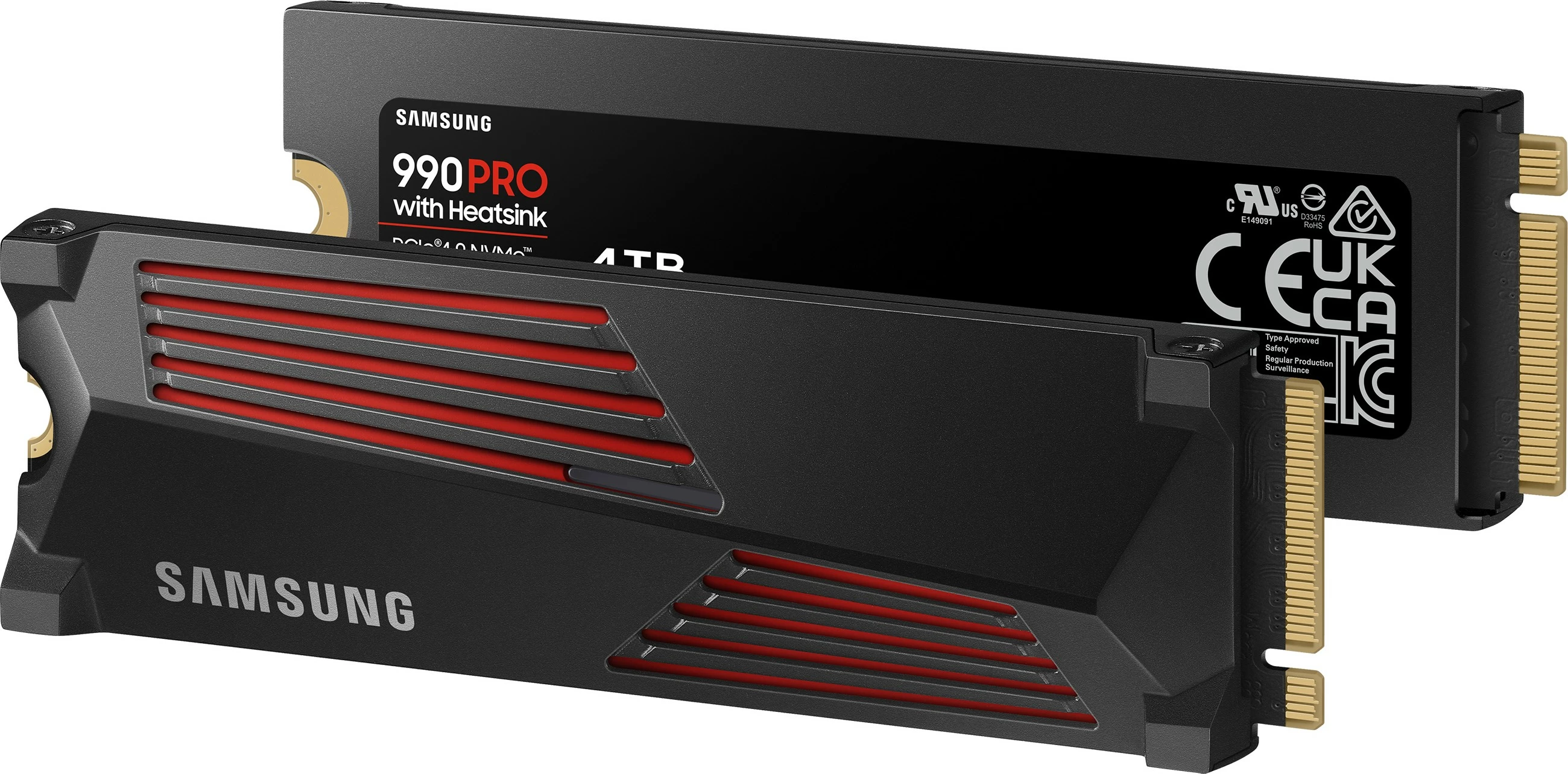 SSD visokih zmogljivosti, Samsung 990 PRO, 4 TB, M.2 2280 PCIe x4 Gen4 NVMe SSD visokih zmogljivosti, Samsung 990 PRO, 4 TB, M.2 2280 PCIe x4 Gen4 NVMe