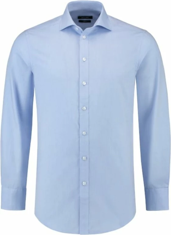 Polo majica z dolgimi rokavi, Malfini, modra