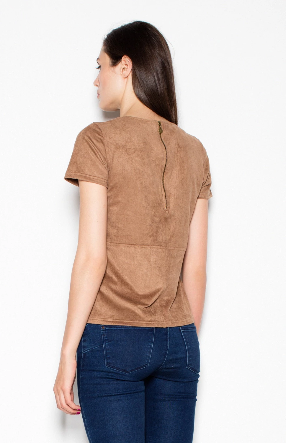 Bluza Venaton 77574, rjava