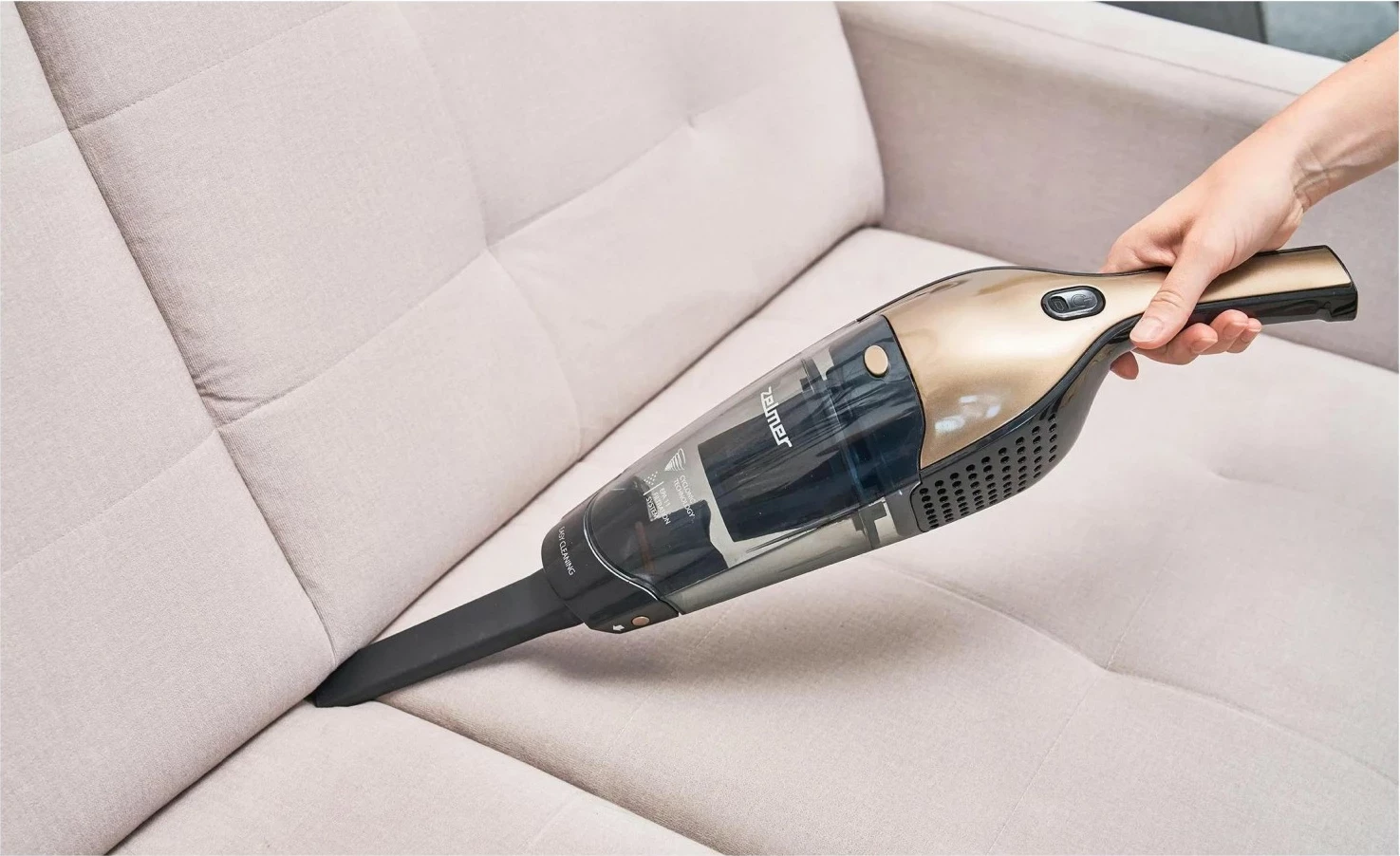 Sesalnik, 22V, zlata Zelmer ZSVC422