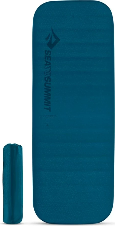 Napihljiva blazina Comfort Deluxe Sea To Summit, 640 x 1830 mm, modra