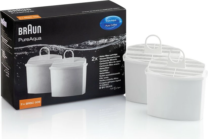 Set vodnih filtrov Braun BRSC006, 2 kosa, bel
