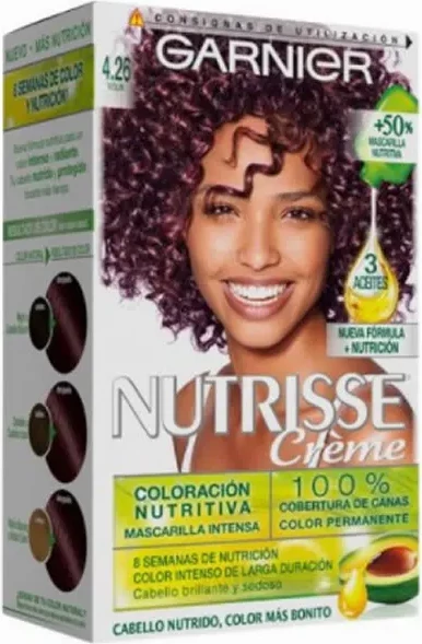 Barva za lase Garnier Nutrisse Crème 4.26 Violin, unisex