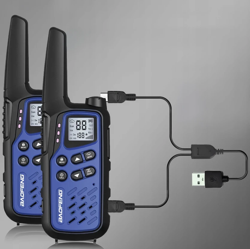 Walkie-talkie modra Baofeng BF-T25E