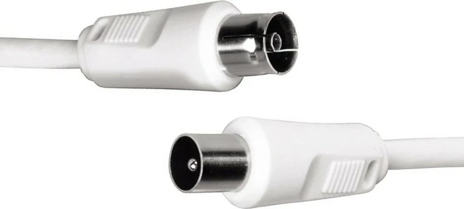 Antenski kabel 75 dB, 3 m, bel Hama