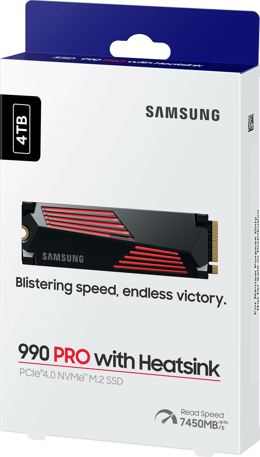 SSD visokih zmogljivosti, Samsung 990 PRO, 4 TB, M.2 2280 PCIe x4 Gen4 NVMe SSD visokih zmogljivosti, Samsung 990 PRO, 4 TB, M.2 2280 PCIe x4 Gen4 NVMe