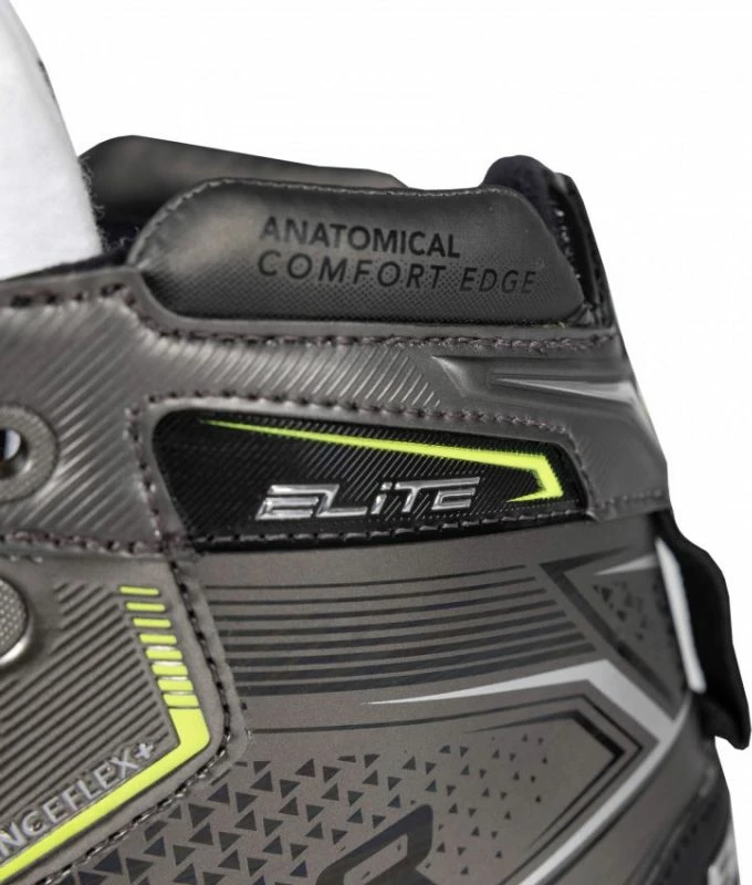 Ščitniške drsalke za vratarja Bauer Elite '21 Sr M 1058732, sivo/srebrne