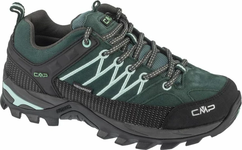 Outdoor superge za ženske, črno-zelene, CMP
