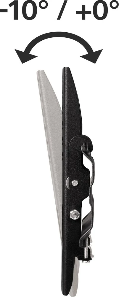 Stenski nosilec za TV za LCD/LED 19–48 palcev, VESA 200x200, črn Hama 220806