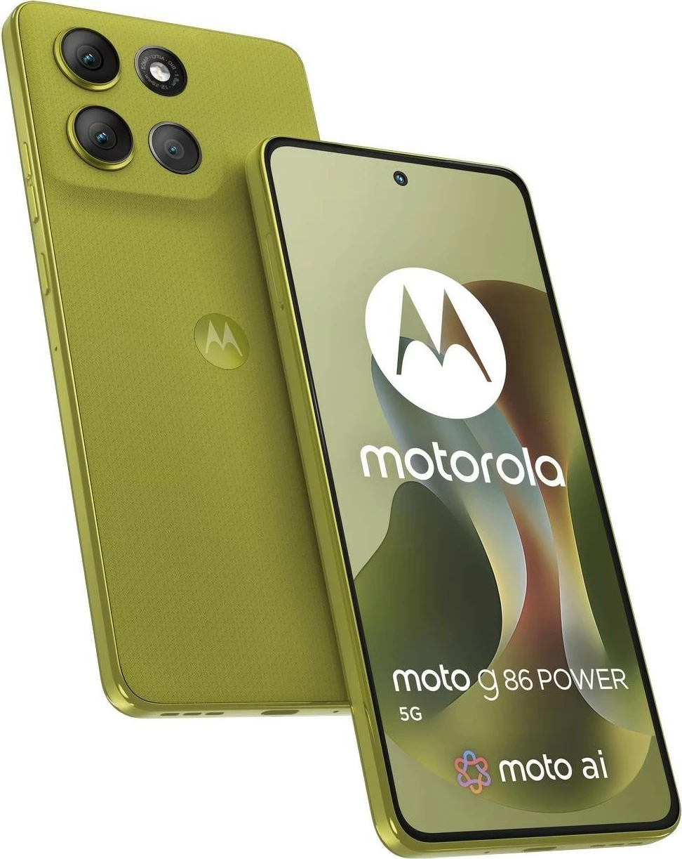 Pameten telefon Motorola Moto G86 5G 12/256GB Golden Cypress zelen