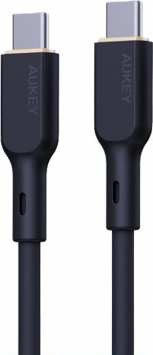 Kabel USB-C na USB-C AUKEY CB-SCC101, 1 m, 100 W PD, črn