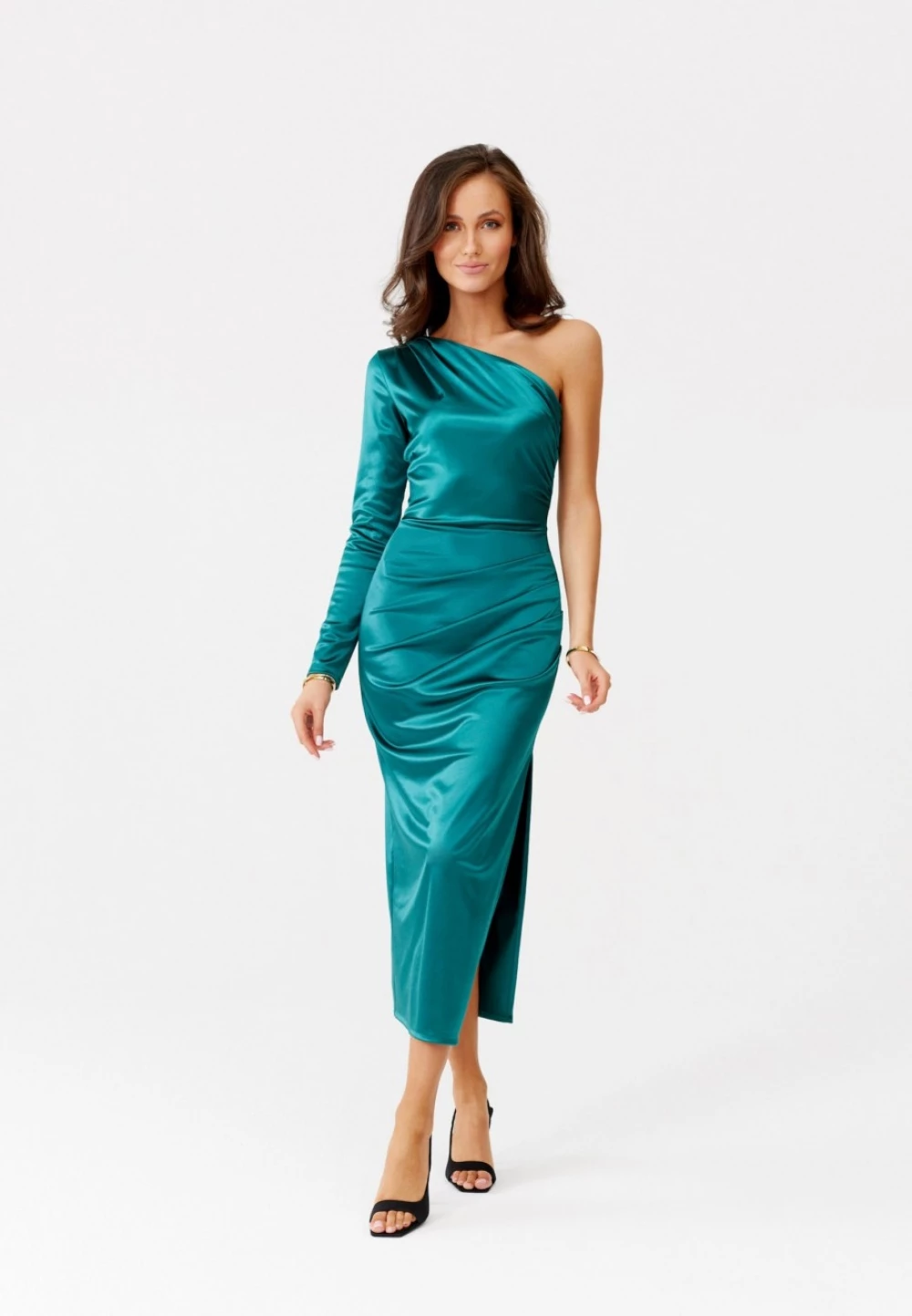 Elegantna obleka Roco Fashion 186623, zelena