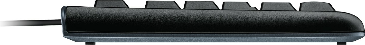 Set tipkovnice in miške Logitech Desktop MK120, z žico, USB, AZERTY, črn