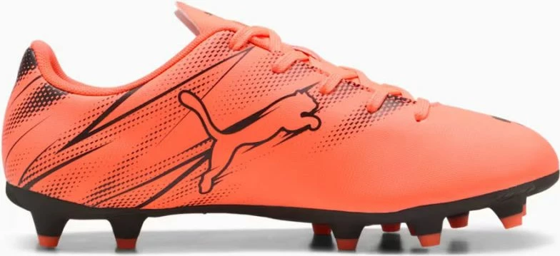 Otroške nogometne copate Puma, rdeče