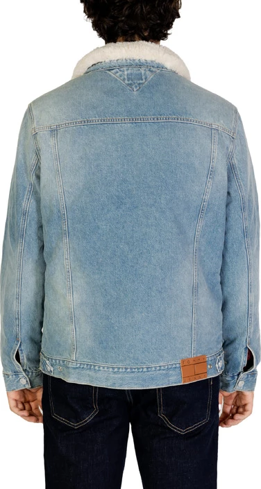 Plašč za moške Tommy Hilfiger, moder