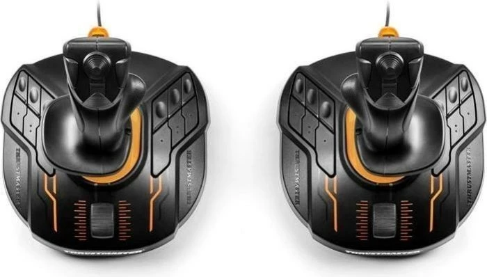 Joystick set za simulacije Thrustmaster T.16000M FCS, 2 kosa, USB, črn