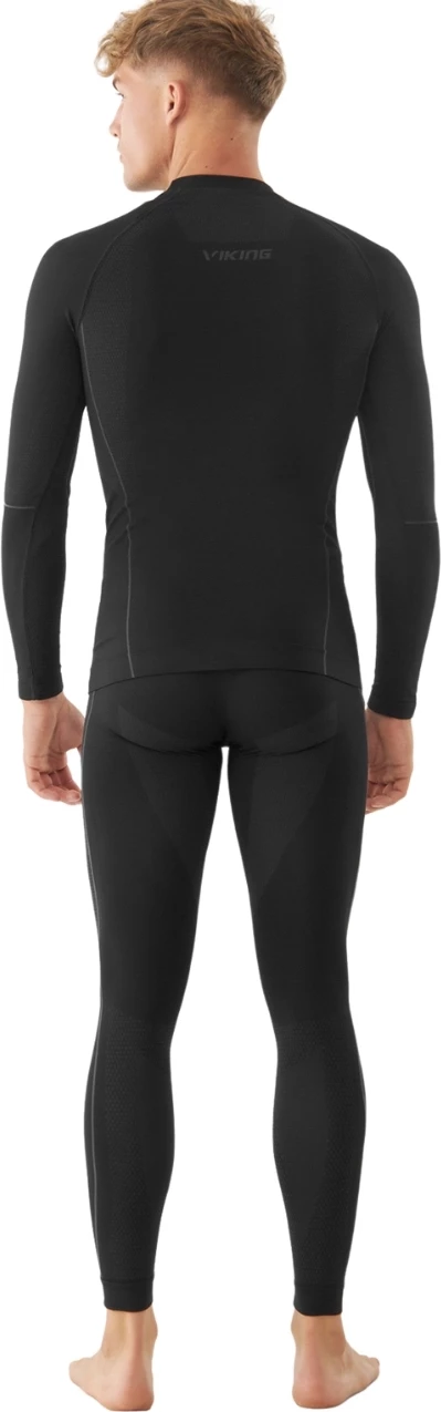 Termo spodnje perilo za moške, črno, Viking