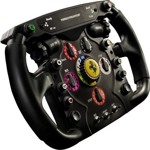 Dirkalni volan Thrustmaster AddOn Ferrari F1, brezžični, za PC/Konzole, črn