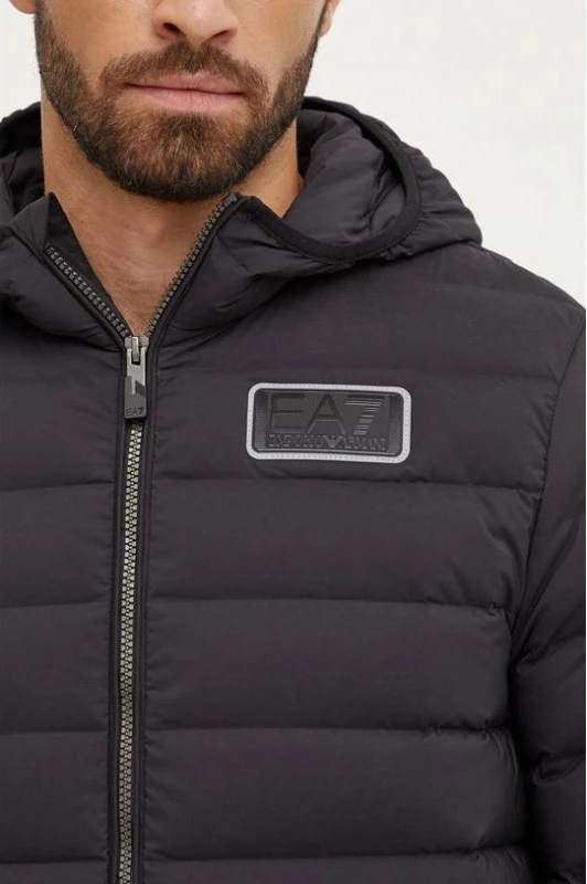 Zimska jakna za moške Emporio Armani, črna