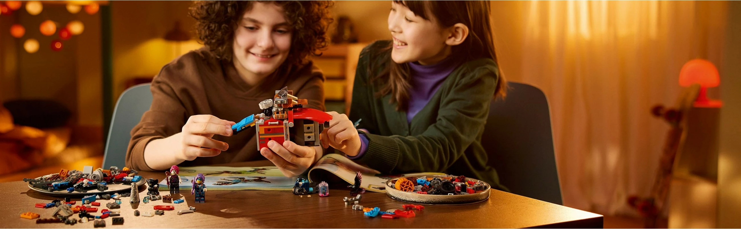 Gradbeni set Cooper's Dino-Mech C-Rex, LEGO DREAMZzz 71484, večbarven