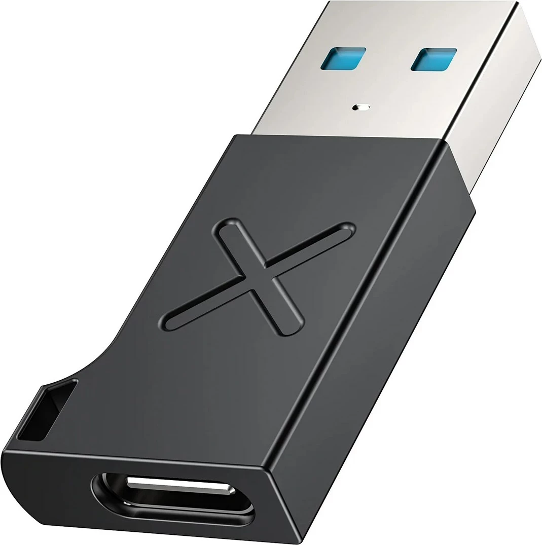 Adapter USB-A v USB-C UNITEK A1049ABK01, 10Gbps, črn