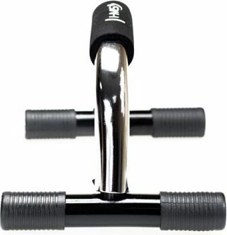 Dvojne ročne opore za vadbo, HMS, črne in srebrne