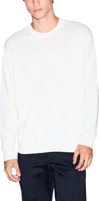 Pletenina za moške Armani Exchange, bela