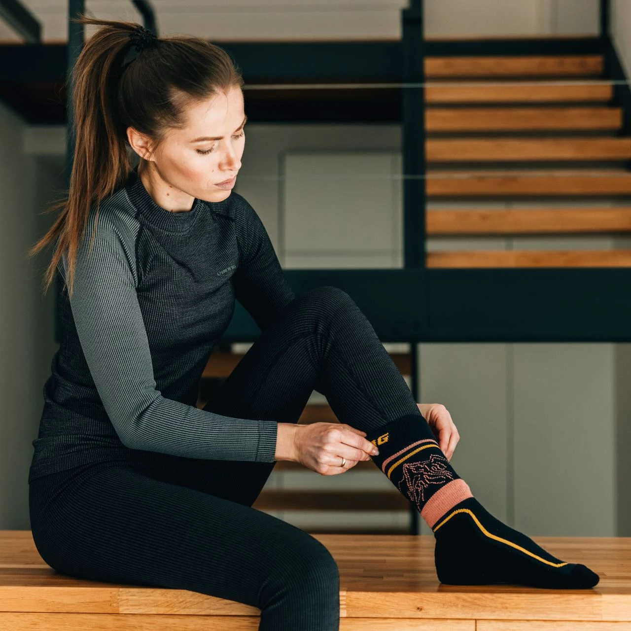 Termo spodnje perilo za ženske, Viking, sivo