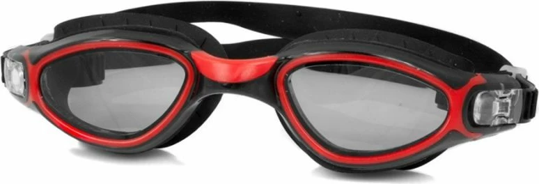 Plavalna očala Calypso Aqua-Speed za moške in ženske, črno-rdeče