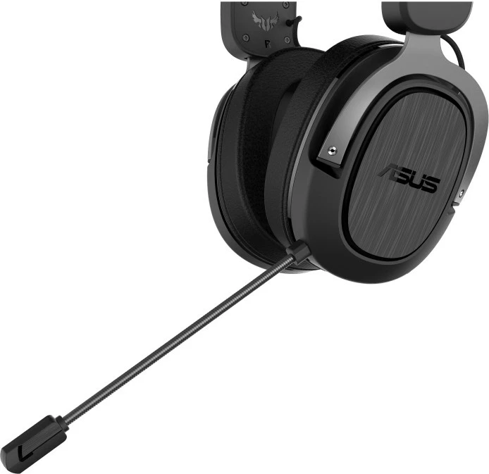 Brezžične igralne slušalke TUF Gaming H3, 15 ur, 50 mm, sive
