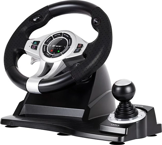 Volan in pedala za igre Tracer TRAJOY46524, črn, PlayStation 4, PlayStation 3