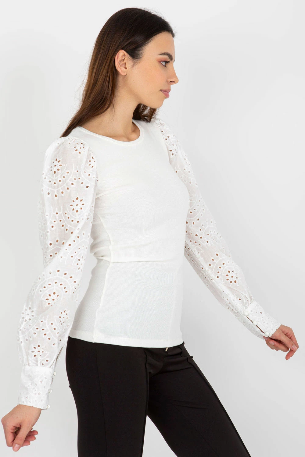 Ženska bluza Och Bella model 175472, bela