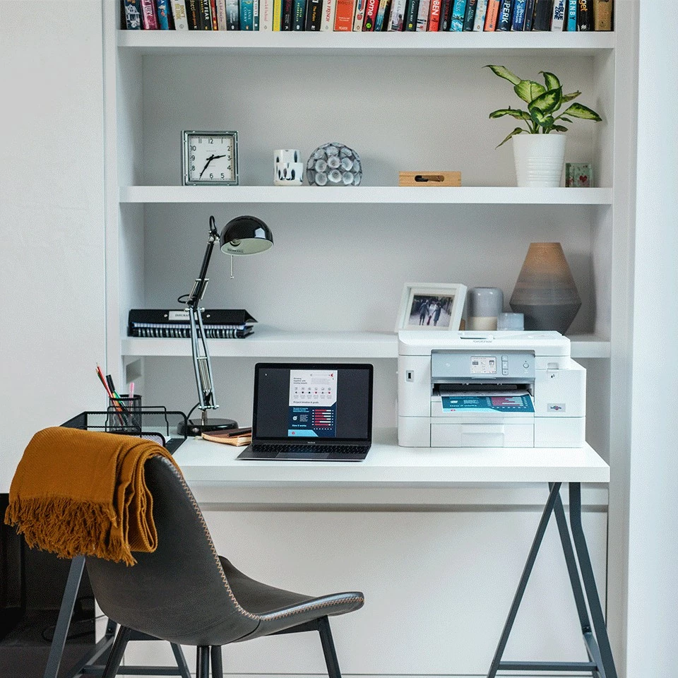 Barvni inkjet večfunkcijski tiskalnik Brother MFC-J4540DW, 4800 x 1200 DPI, A4, neposredno tiskanje, bel