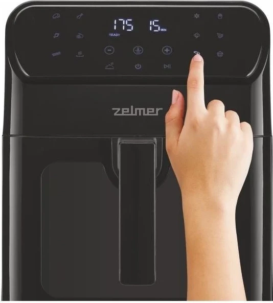 Friteza brez maščobe Zelmer ZAF6500, črna