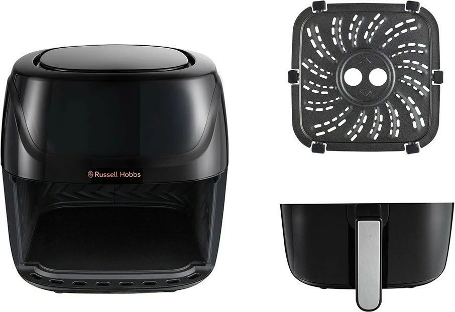 Friteza na vroč zrak SatisFry Air Medium Russell Hobbs 27160-56, črna