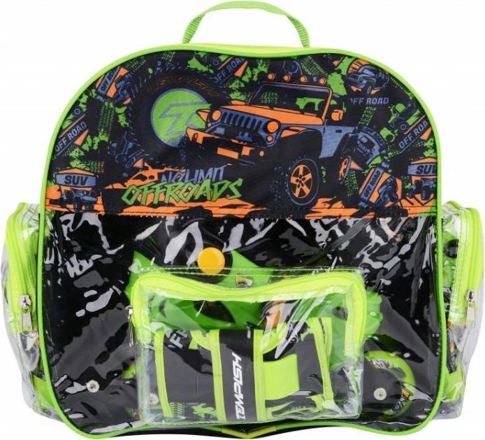 Otroški rolerji Tempish za deklice, črni in zeleni