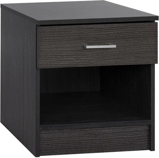 Nočna omarica z 1 predalom Zebrano 45x35,5x47cm FH2345.02