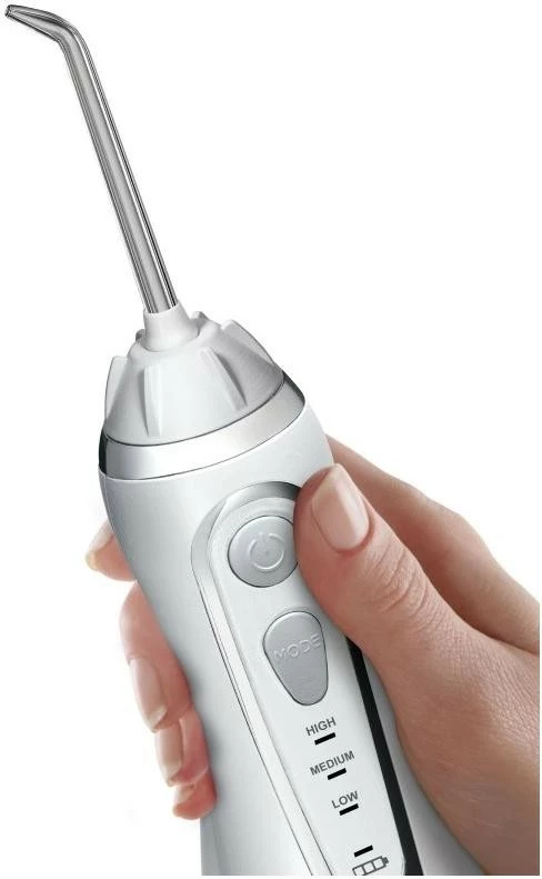Irigator za zobe Waterpik WP-580, brezžični, 207 ml, bel