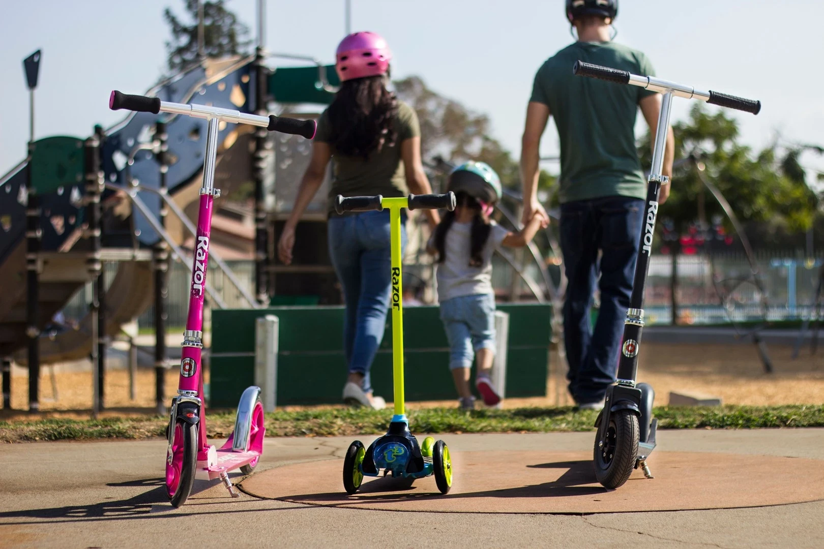 Trotinet Razor A5 Lux, rožnat