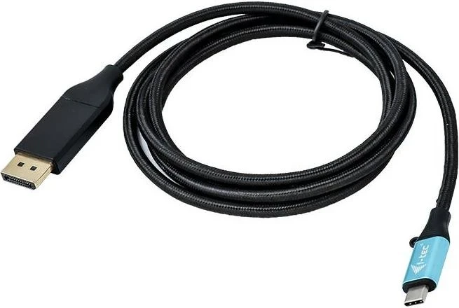 Kabel USB-C na DisplayPort i-tec, 4K Ultra HD, 150 cm, črn