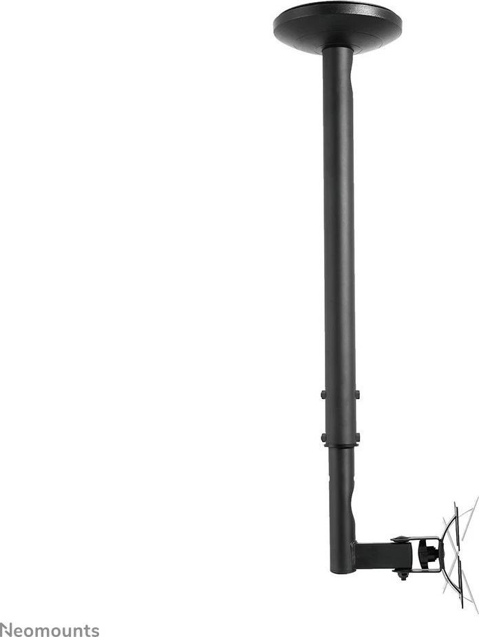 Stropni nosilec za zaslon 10–30", Neomounts Newstar FPMA-C050BLACK, črn Stropni nosilec za zaslon 10–30", Neomounts Newstar FPMA-C050BLACK, črn