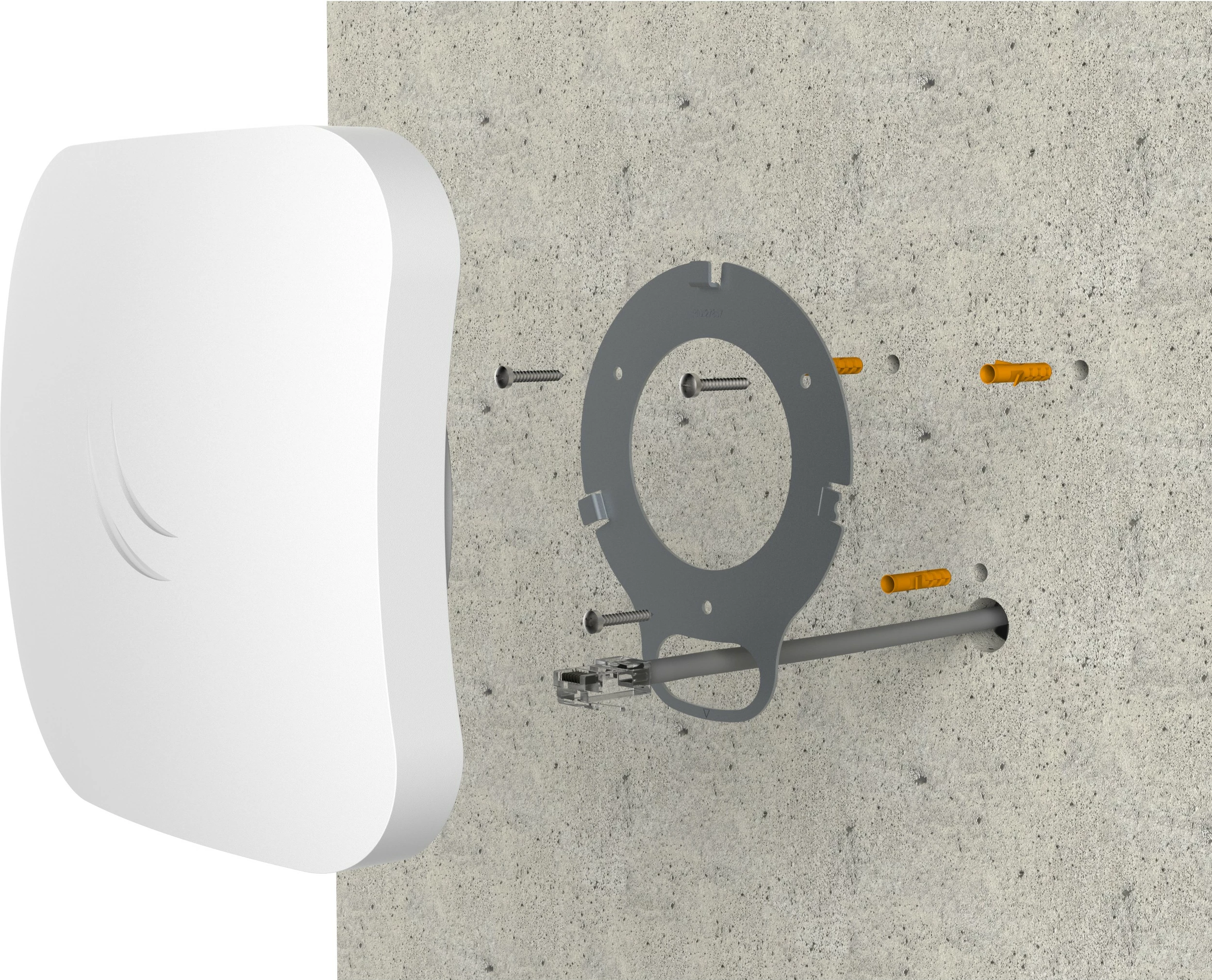 Brezno dveh pasov za brezžično omrežje MikroTik cAP ac, 2,4 GHz in 5 GHz, 867 Mbit/s, 10/100/1000 Mbit/s