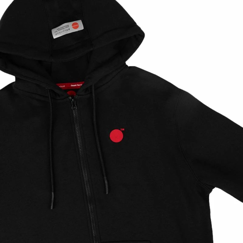 Duks z zadrgo Ozoshi, črn